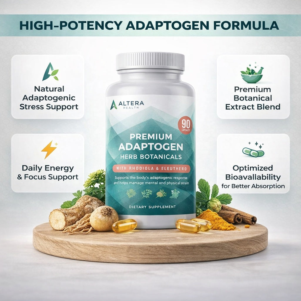 8 in 1 Premium Adaptogen Herb Botanicals
